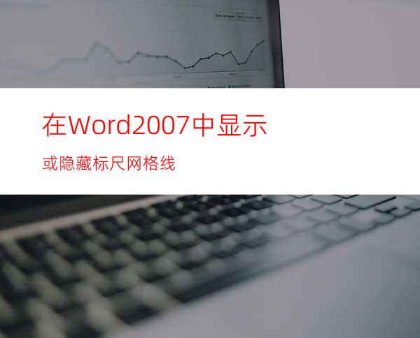 在Word2007中显示或隐藏标尺.网格线