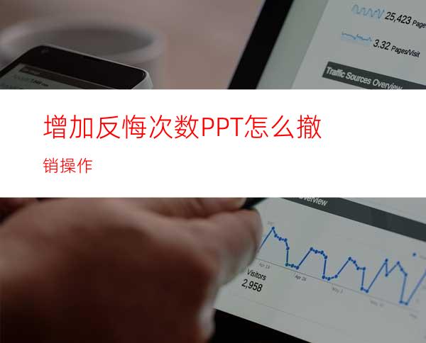 增加反悔次数PPT怎么撤销操作