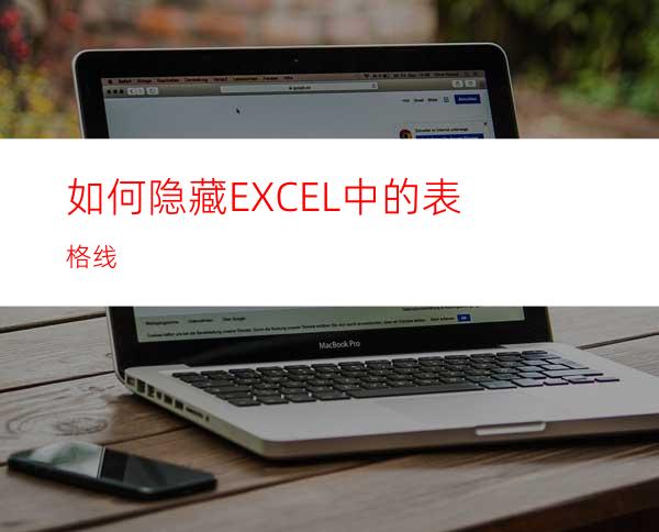 如何隐藏EXCEL中的表格线