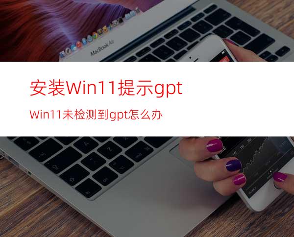 安装Win11提示gptWin11未检测到gpt怎么办