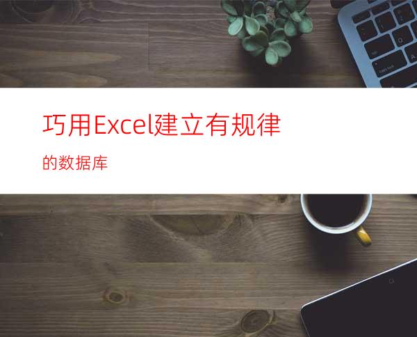 巧用Excel建立有规律的数据库