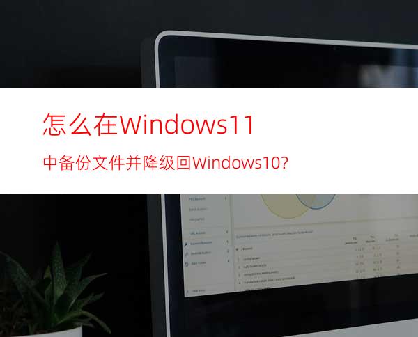 怎么在Windows11中备份文件并降级回Windows10？