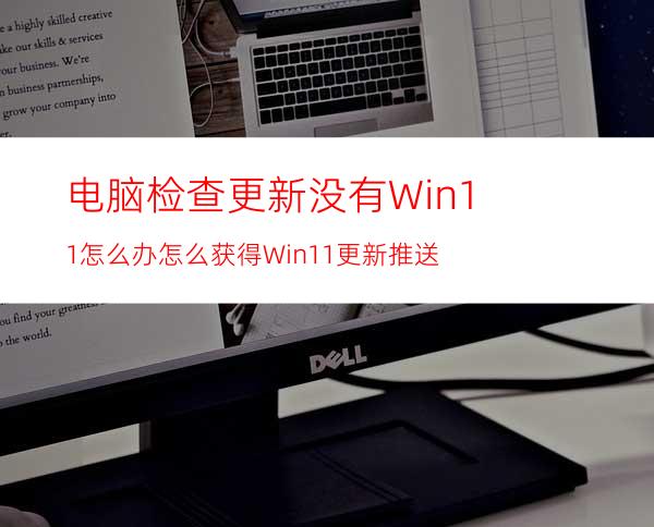 电脑检查更新没有Win11怎么办怎么获得Win11更新推送