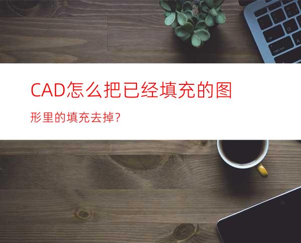 CAD怎么把已经填充的图形里的填充去掉？