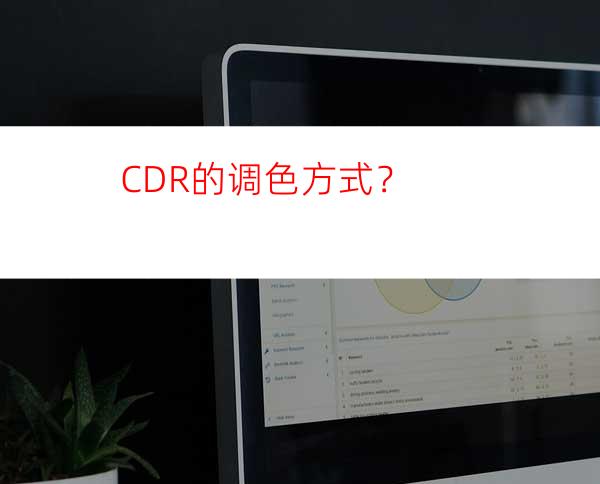 CDR的调色方式？