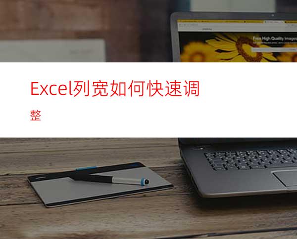 Excel列宽如何快速调整