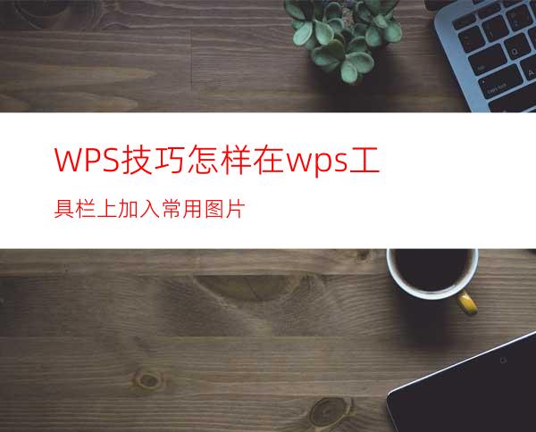 WPS技巧:怎样在wps工具栏上加入常用图片?