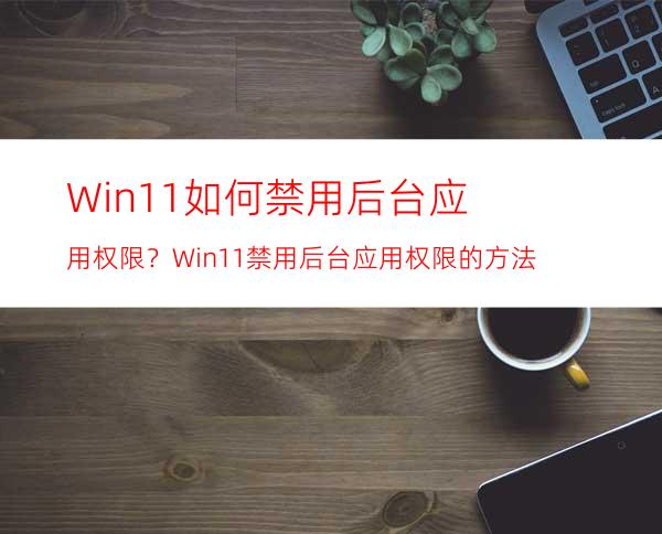 Win11如何禁用后台应用权限？Win11禁用后台应用权限的方法