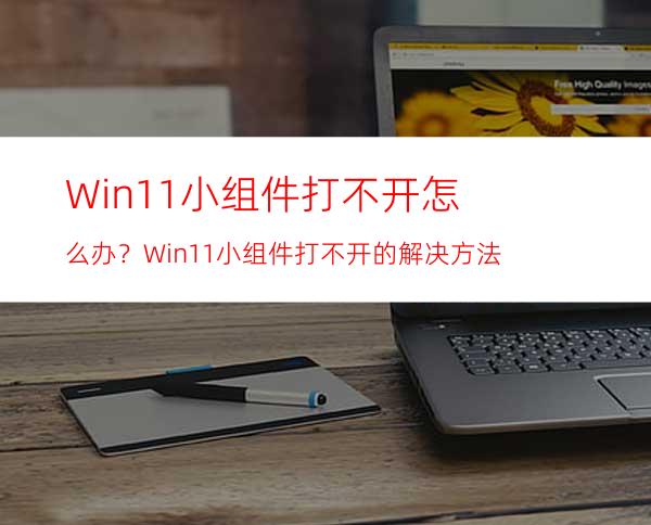 Win11小组件打不开怎么办？Win11小组件打不开的解决方法