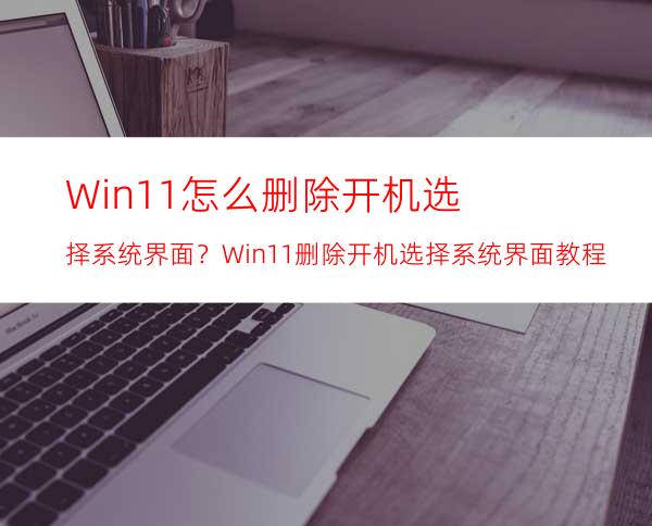 Win11怎么删除开机选择系统界面？Win11删除开机选择系统界面教程