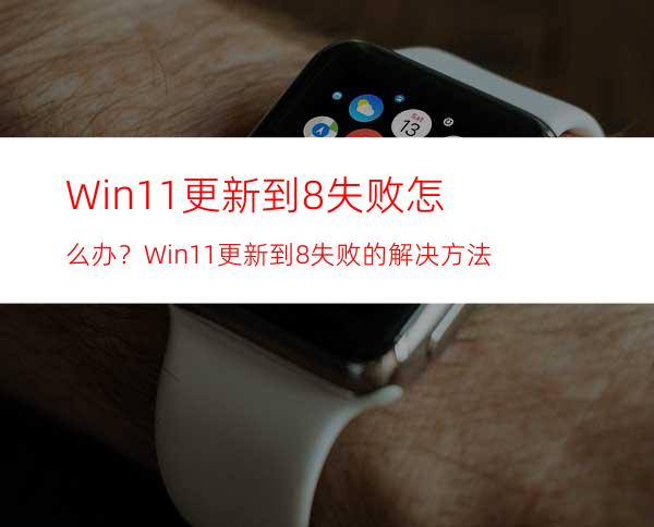 Win11更新到8%失败怎么办？Win11更新到8%失败的解决方法