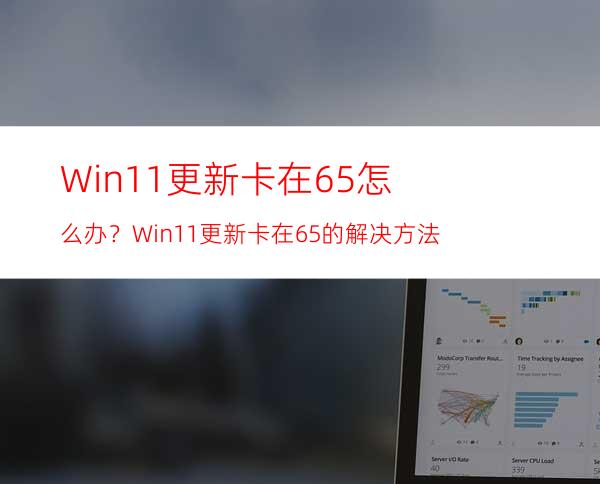 Win11更新卡在65%怎么办？Win11更新卡在65%的解决方法