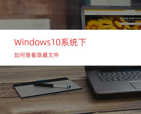 Windows10系统下如何查看隐藏文件