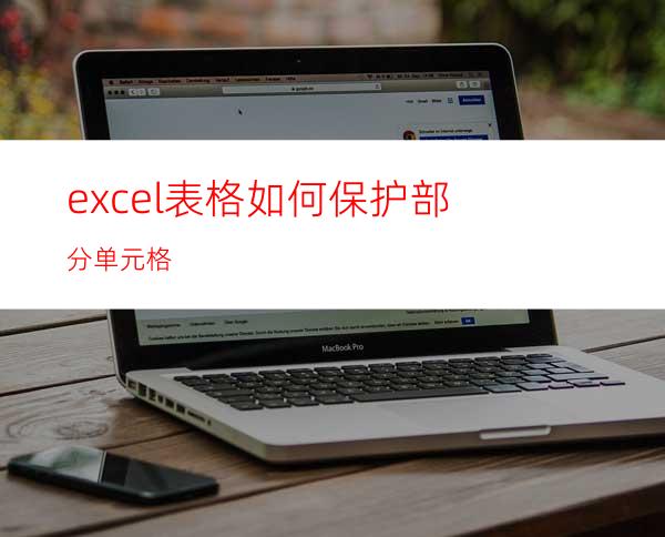 excel表格如何保护部分单元格