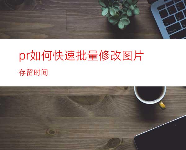 pr如何快速批量修改图片存留时间