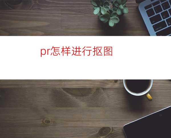 pr怎样进行抠图