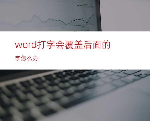 word打字会覆盖后面的字怎么办