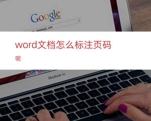 word文档怎么标注页码呢?